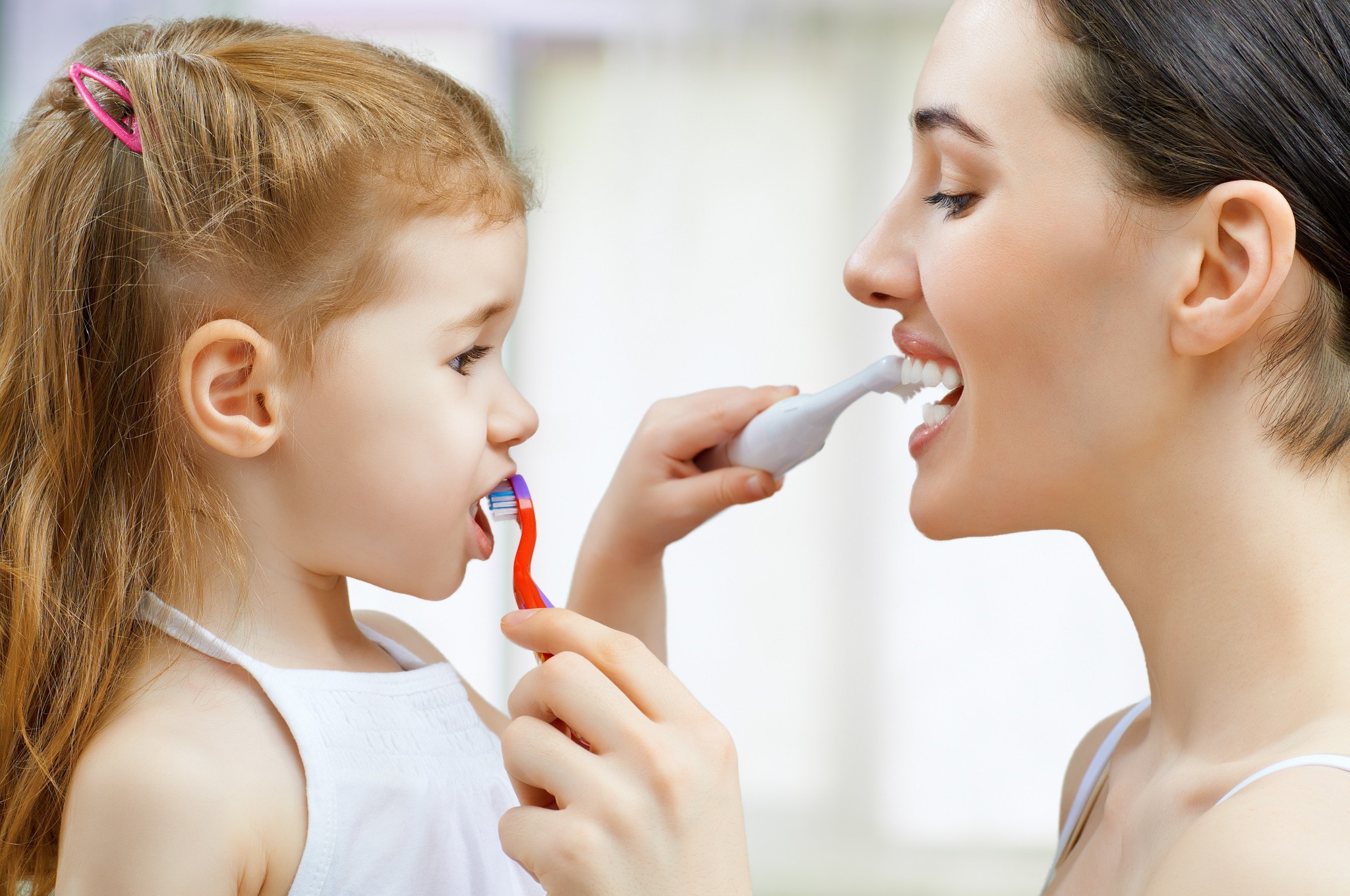Советы по уходу за зубами детей